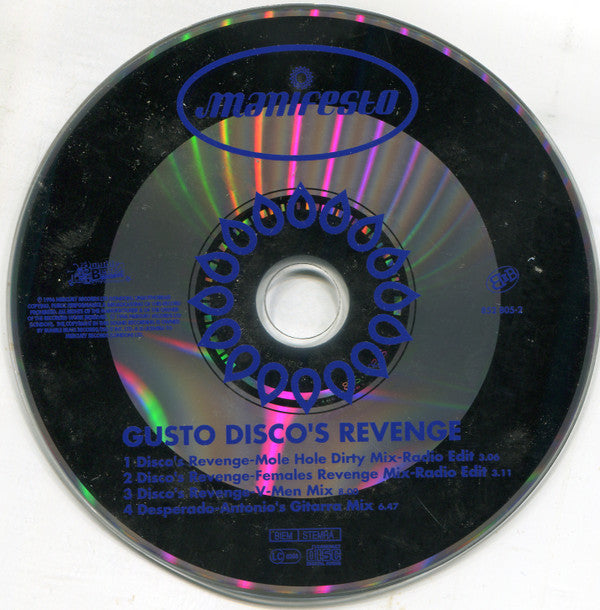 Gusto : Disco's Revenge (CD, Maxi)