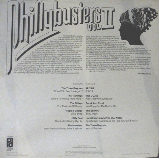Various : Phillybusters Vol II (LP, Comp)