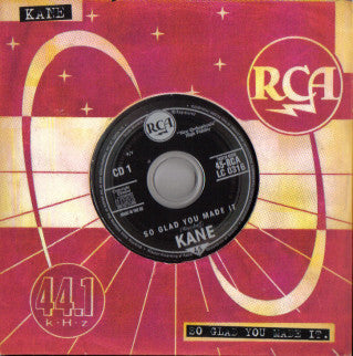 Kane (2) : So Glad You Made It (CD, Maxi + CD, Maxi, Enh)