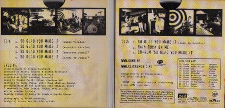 Kane (2) : So Glad You Made It (CD, Maxi + CD, Maxi, Enh)