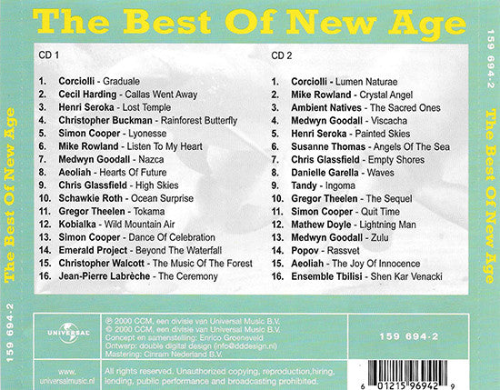 Various : The Best Of New Age (2xCD, Comp)