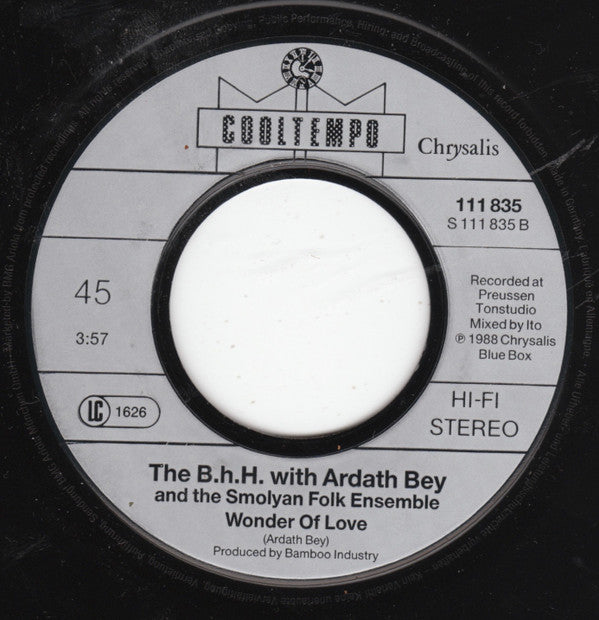 The B.H.H. with Ardath Bey : Bulgarian Hip Hop (7", Single)