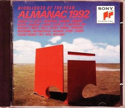 Various : Almanac 1992 Highlights Of The Year (CD, Comp, Promo, Smplr)