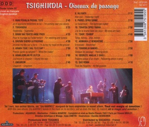 Urs Karpatz : Tsighindia (CD, Album)