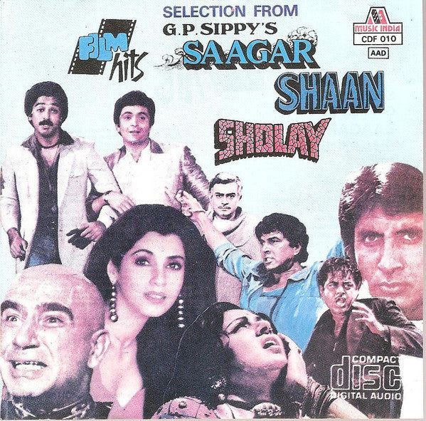 R. D. Burman : Selection From G. P. Sippy's Saagar, Shaan & Sholay (CD, Comp)