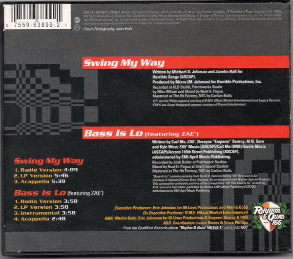 K.P. & Envyi : Swing My Way (CD, Maxi)