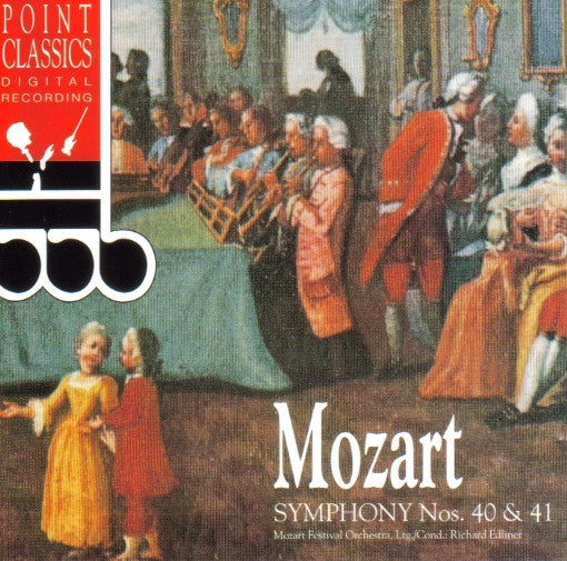 Wolfgang Amadeus Mozart - Mozart Festival Orchestra (2) Ltg./Cond.: Richard Edlinger : Symphony Nos. 40 & 41 (CD, Album)