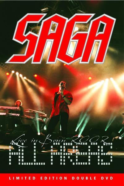 Saga (3) : All Areas - Live In Bonn 2002 (2xDVD-V, Ltd, Multichannel, PAL)