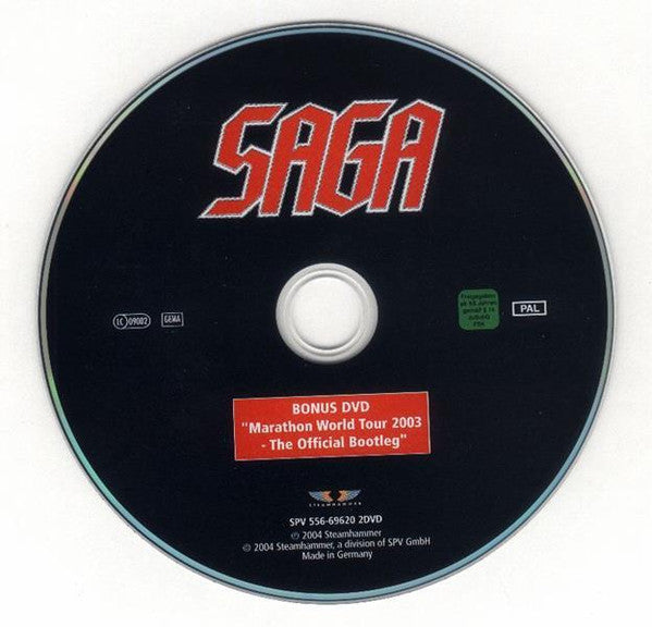 Saga (3) : All Areas - Live In Bonn 2002 (2xDVD-V, Ltd, Multichannel, PAL)