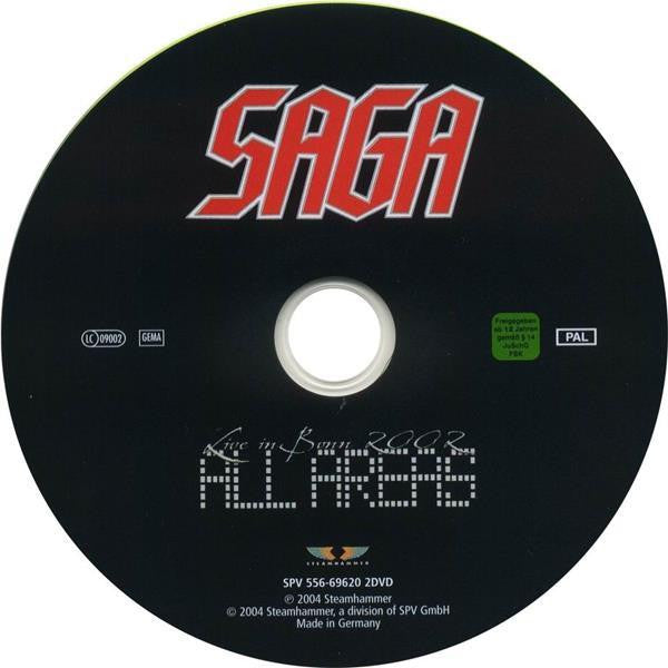 Saga (3) : All Areas - Live In Bonn 2002 (2xDVD-V, Ltd, Multichannel, PAL)
