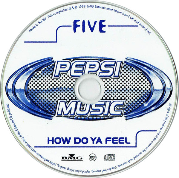 Five : How Do Ya Feel (CD, Single, Enh, Promo)