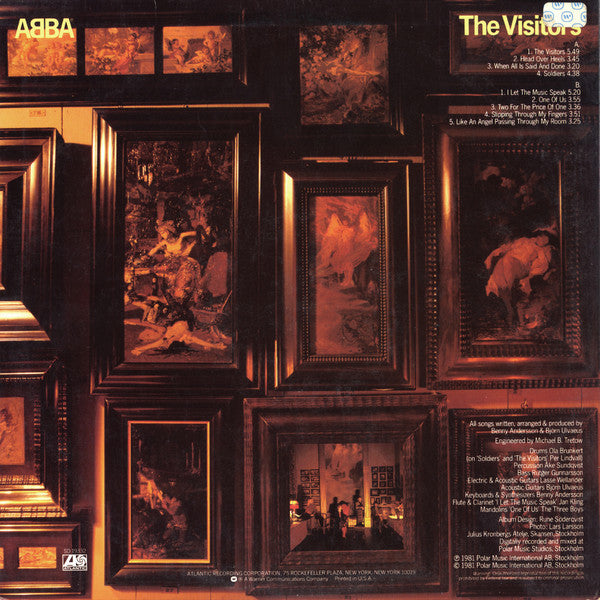 ABBA : The Visitors (LP, Album, SP )