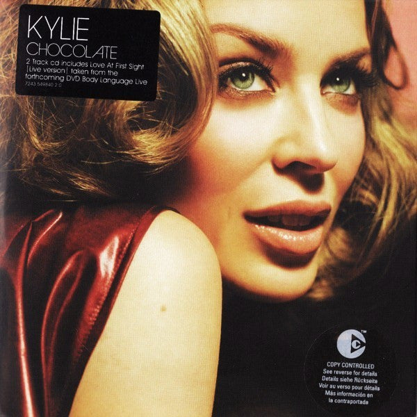 Kylie Minogue : Chocolate (CD, Single, Copy Prot.)