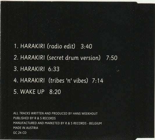 Capricorn : Harakiri (CD, Maxi)