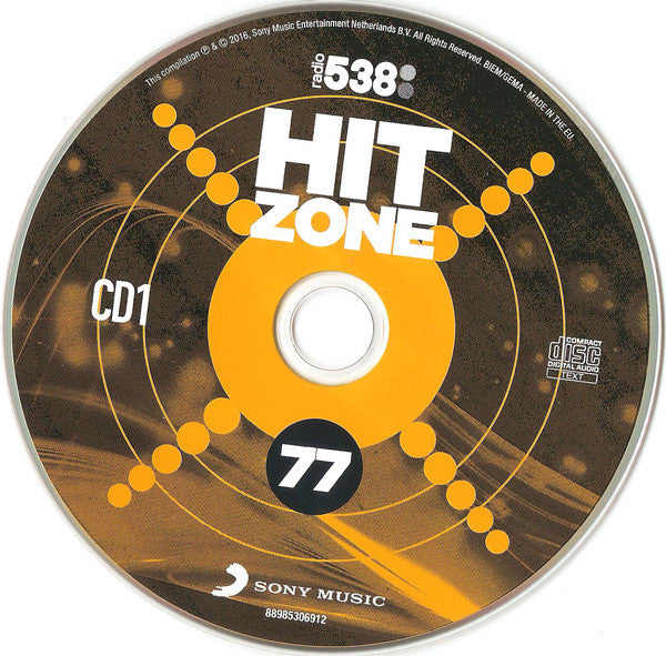 Various : Radio 538 - Hitzone 77 (2xCD, Comp, Tex)