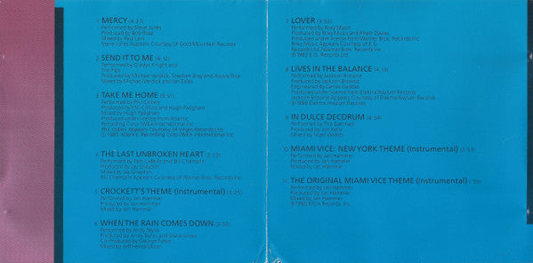 Various : Miami Vice II (New Music From The Television Series 'Miami Vice') (CD, Comp)