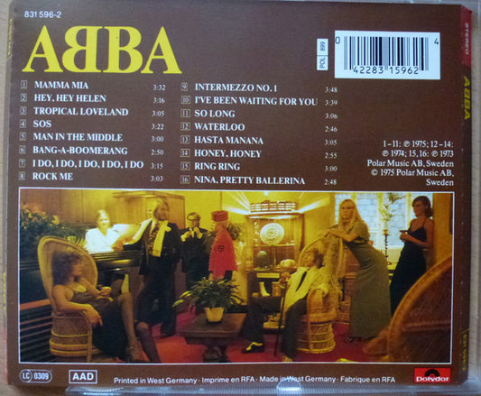 ABBA : ABBA (CD, Album, RE)
