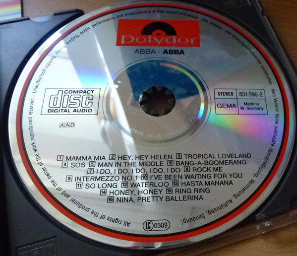 ABBA : ABBA (CD, Album, RE)