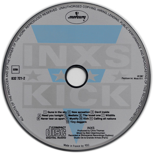 INXS : Kick (CD, Album)