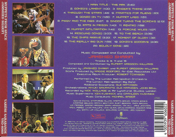 Jamshied Sharifi : Muppets From Space (CD, Album)