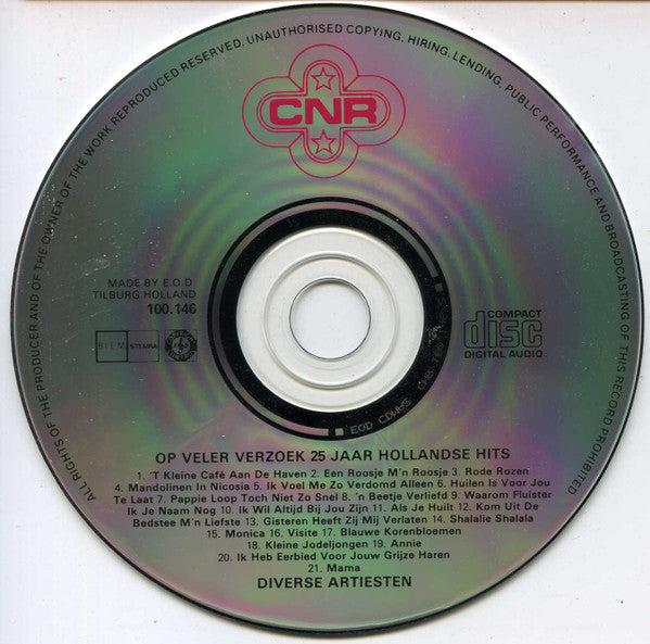 Various : Op Veler Verzoek 25 Jaar Hollandse Hits (CD, Comp)