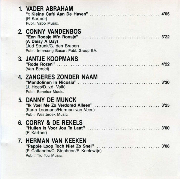 Various : Op Veler Verzoek 25 Jaar Hollandse Hits (CD, Comp)