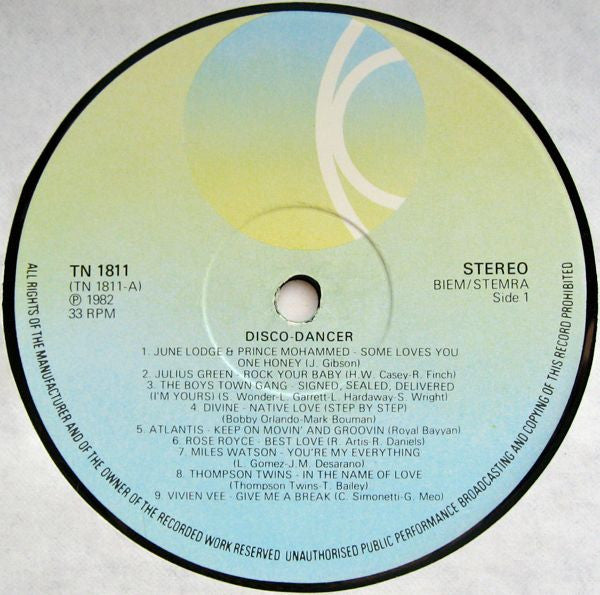 Various : Disco Dancer (LP, Album, Comp)