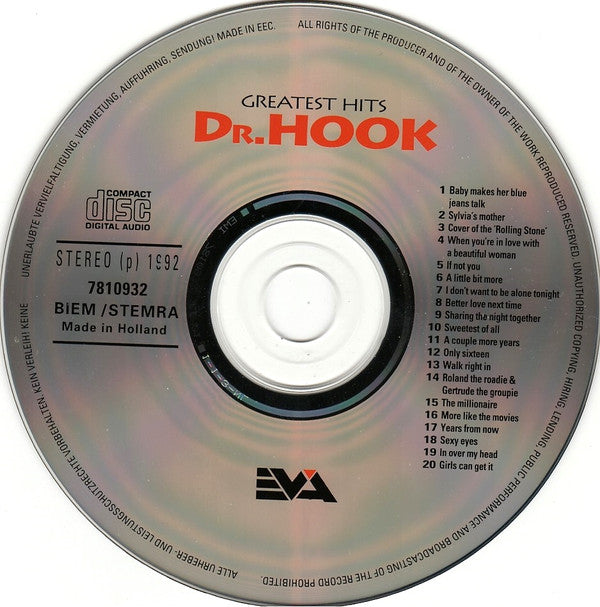 Dr. Hook : Greatest Hits (CD, Comp)