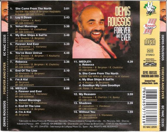 Demis Roussos : Forever And Ever (CD, Comp)