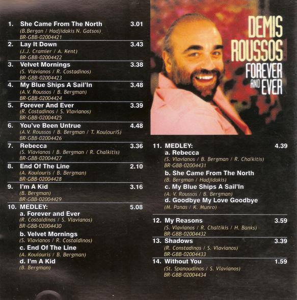 Demis Roussos : Forever And Ever (CD, Comp)