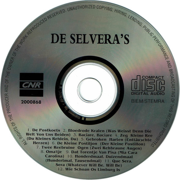 De Selvera's : De Selvera's (CD, Comp)