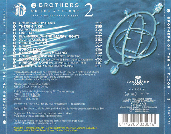 2 Brothers On The 4th Floor : 2 (CD, Album)