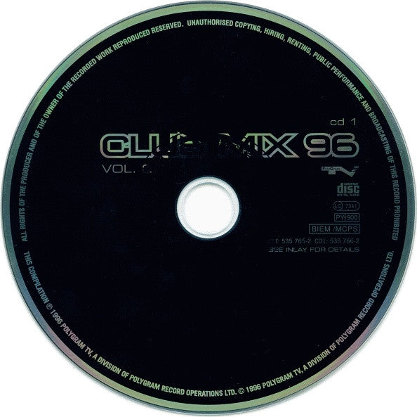 Various : Club Mix 96 Vol. 2 (2xCD, Comp, Mixed)