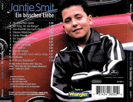 Jan Smit Inkl. Duett Mit Oswald Sattler : Ein Bisschen Liebe (CD, Album)