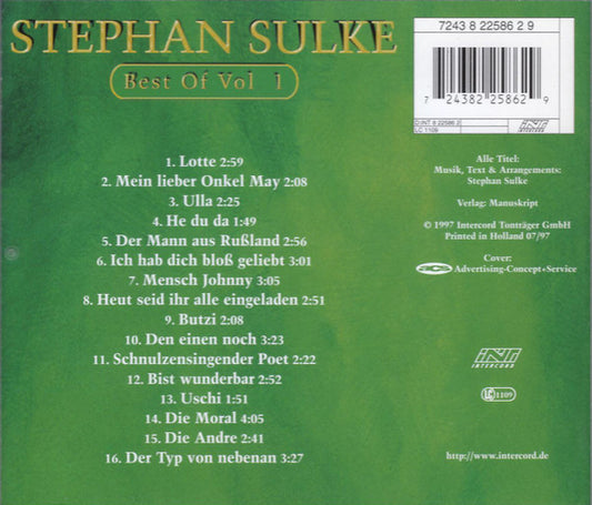 Stephan Sulke : Best Of Vol. 1 (CD, Album, Comp)