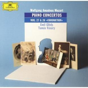 Wolfgang Amadeus Mozart : Piano Concertos Nos. 27 & 26 (CD, Comp, RE)