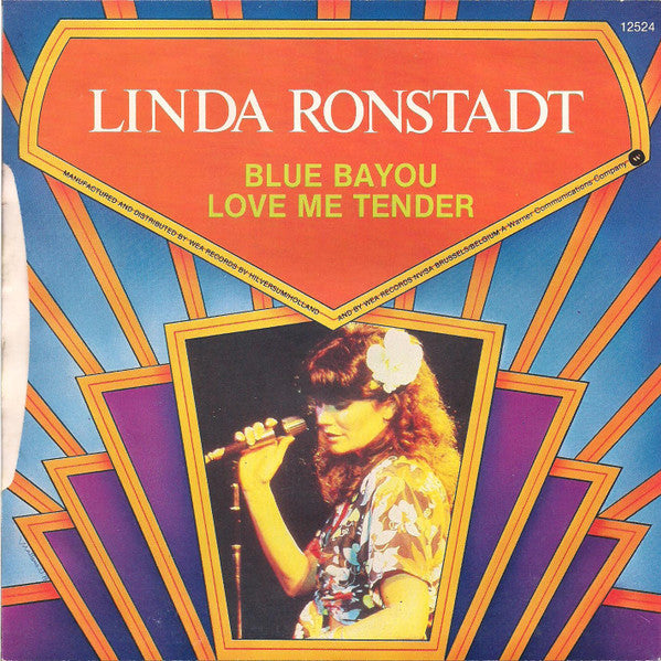 Linda Ronstadt : Blue Bayou / Love Me Tender (7", Single, RE)