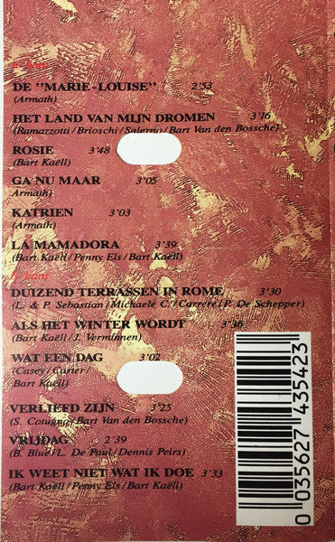 Bart Kaëll : Bart Kaëll (Cass, Album)