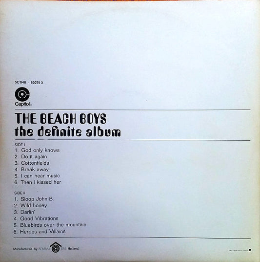 The Beach Boys : The Definite Album (LP, Comp, Gat)