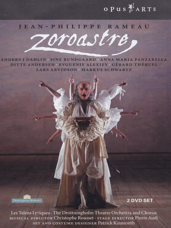 Jean-Philippe Rameau, Anders J. Dahlin, Sine Bundgaard, Anna Maria Panzarella, Ditte Andersen, Evgueniy Alexiev, Gérard Théruel, Lars Arvidson, Markus Schwartz (2), Les Talens Lyriques, Chorus And Orchestra Of The Drottningholm Court Theatre , Musical Dir : Zoroastre (2xDVD-V, NTSC)