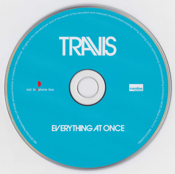 Travis : Everything At Once (CD, Album)