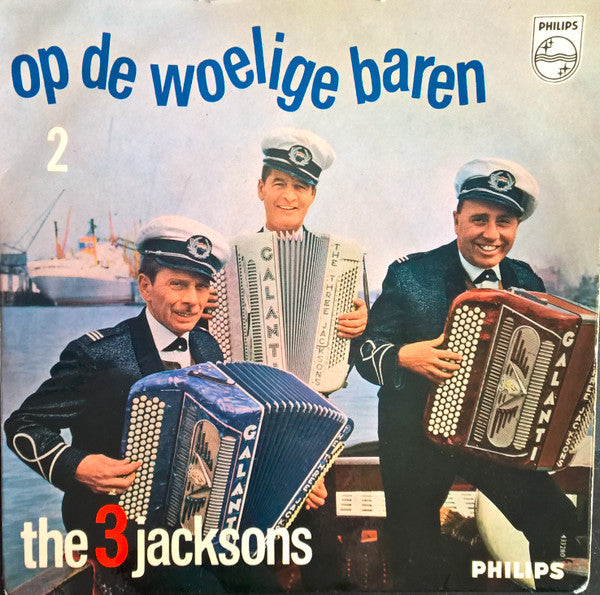The 3 Jacksons : Op De Woelige Baren - 2 (7", EP, Mono)