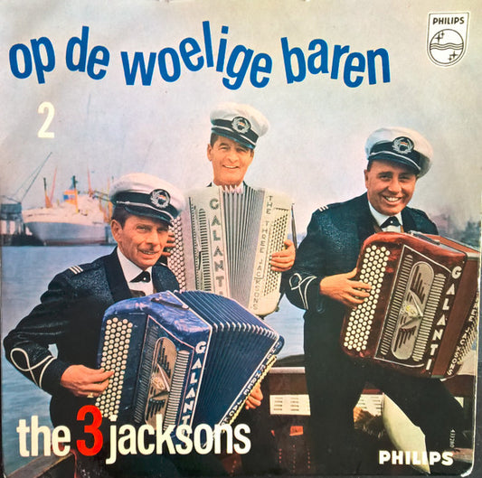 The 3 Jacksons : Op De Woelige Baren - 2 (7", EP, Mono)