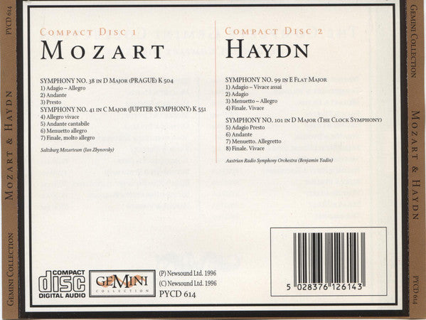 Various : Mozart & Haydn (2xCD, Comp)