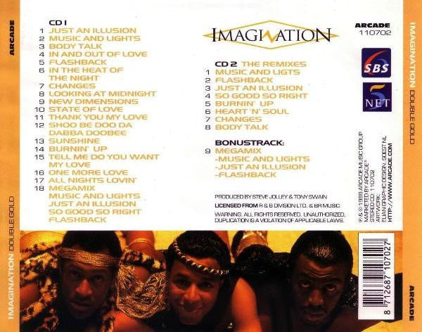 Imagination : Double Gold (2xCD, Comp)