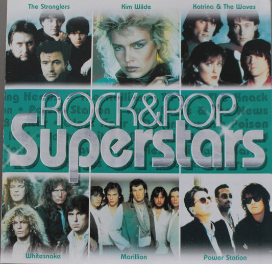 Various : Rock & Pop Superstars (2xCD, Comp)
