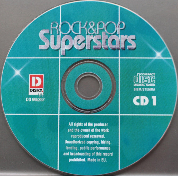 Various : Rock & Pop Superstars (2xCD, Comp)