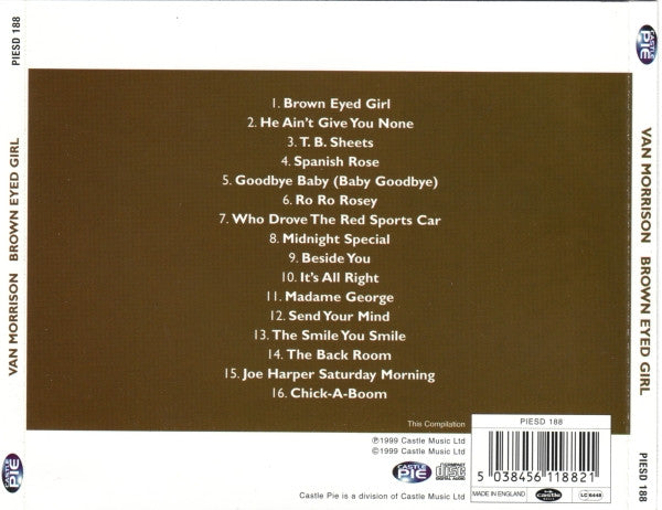 Van Morrison : Brown Eyed Girl (CD, Comp)