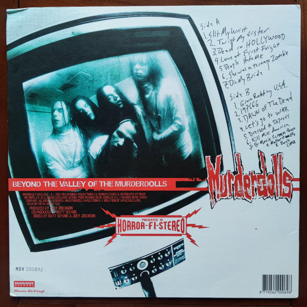 Murderdolls : Beyond The Valley Of The Murderdolls (LP, Album, Ltd, Num, 180)