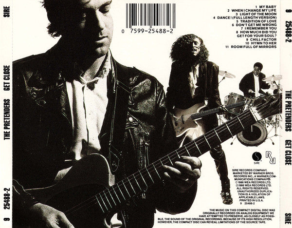 The Pretenders : Get Close (CD, Album)